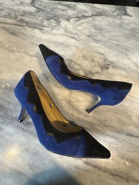 Audrey Brooke Suede Stilettos